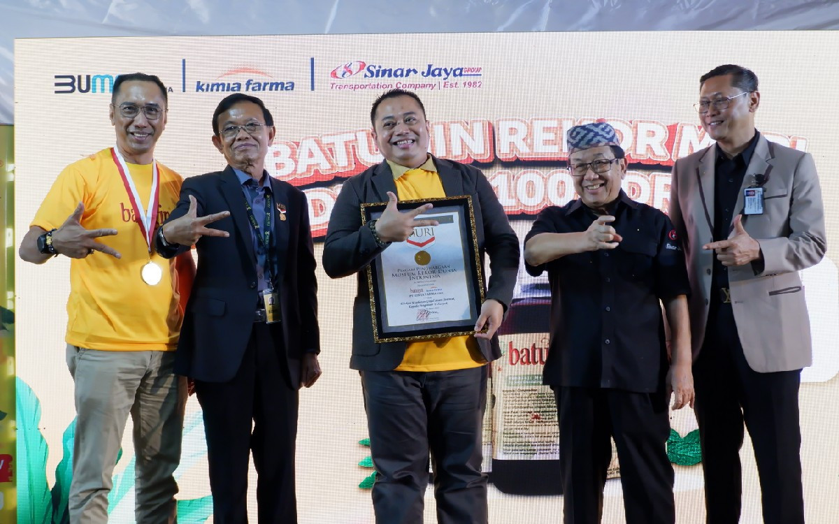 Batugin mendapatkan rekor muri untuk Edukasi Kesehatan Ginjal ke 1000 Driver